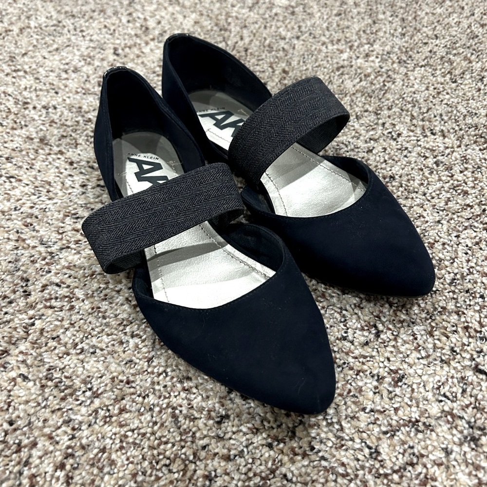 Anne Klein Sport Pointed Toe Flats - Size 8